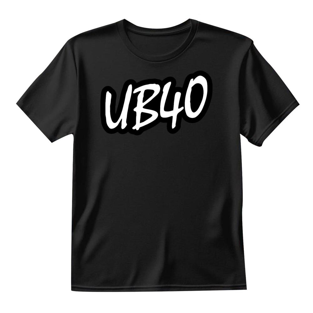 Maglietta Anniversario 40 Anni UB40 Vintage Amante della Musica Regali per Band Unisex Top