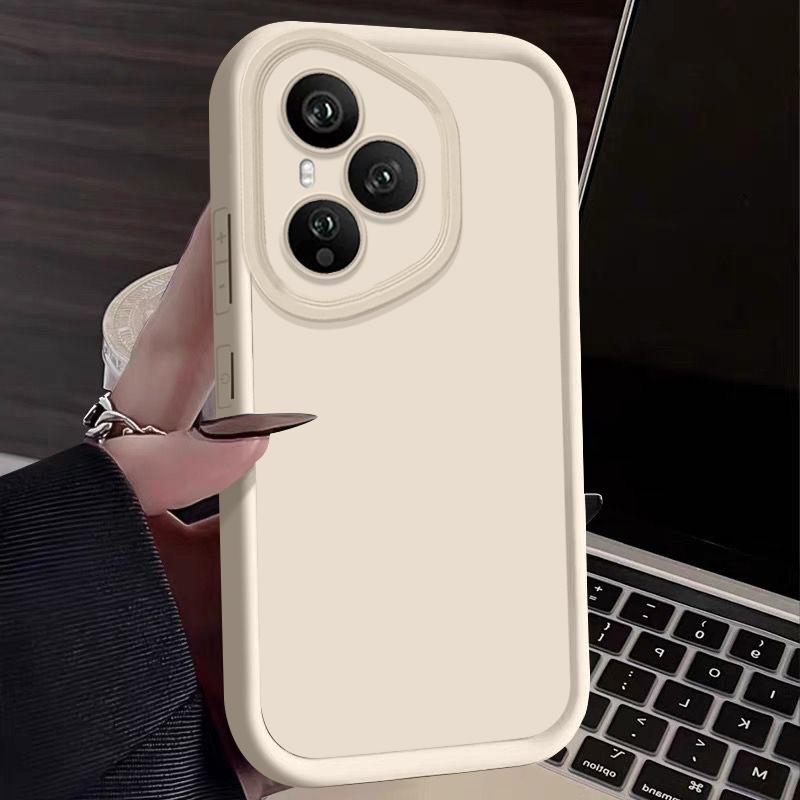Custodia Morbida in TPU per Telefono per Honor 400 200 Pro X8c X9c Smart X6a X6b X6c Magic7 Lite Antiurto Colore Solido Cover Posteriore in Silicone