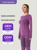 Women's Quick-dry Yoga Suit: Trendy Long Sleeve Running, Cycling & Skiing Gear
