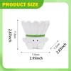 Small Face Planter Flower Pot Home Decor Sports Themed Creative Resin Plant with Drainage for