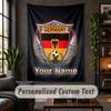 Wall Tapestry Germany National Football Team Print Custom Name Text Wall Hanging Home Decor