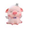 Cartoon Pig Vinyl Piggy Bank, Shatterproof Coin Cash Storage Container, Children Money Saving Box Decoration, Girls for Boys Girls