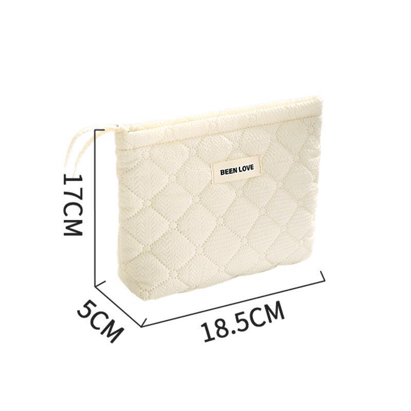 Portable Travel Cosmetic Bag - Stylish Handheld Lipstick and Makeup Storage