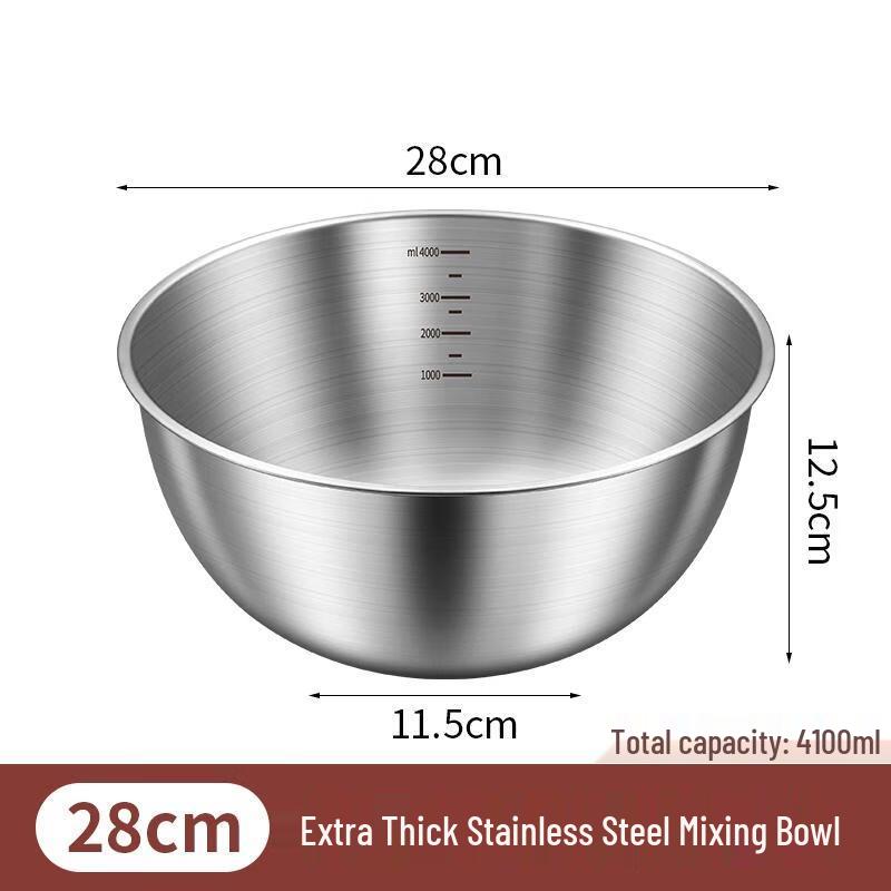 

Van Gogh Extra Thick 28cm Stainless Steel Mixing Bowl