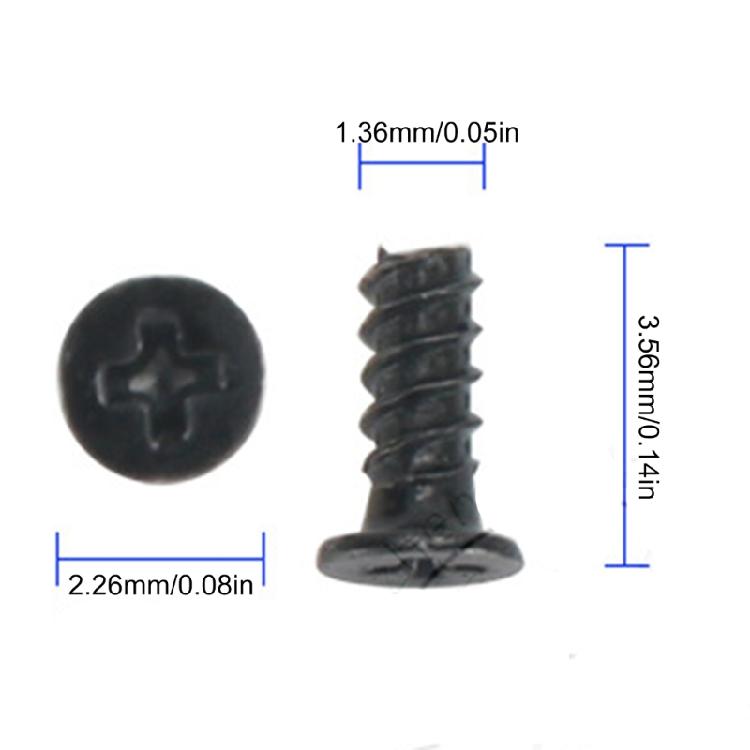 Ersatz-Komplettschraubensatz für NS Lite Gaming-Zubehör Spielkonsolen-Host Reparatur-Schrauben-Kit