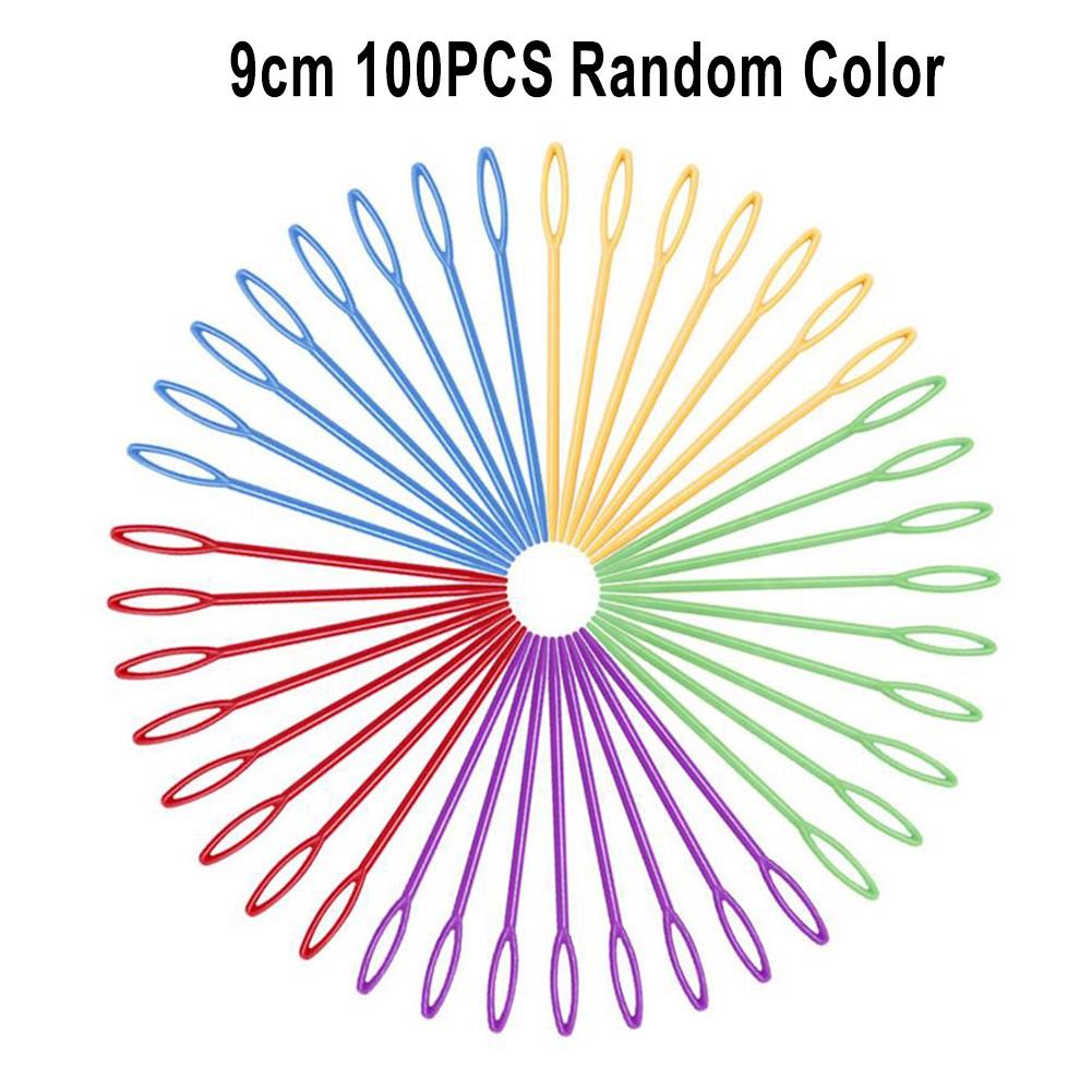 Sewing Needles Thread Wool 100 Pieces Craft DIY Embroidery Tapestry