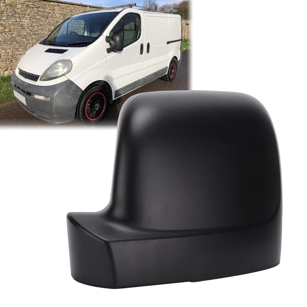 Door Mirror Cover Left Back MC7641 Replacement for Vauxhall Vivaro New Shape Van 2014 Onwards