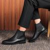 Mode Hohe Qualität Männlich Bequem Motorradstiefel 2024 Neu Herren Slipper High Top Clubschuhe Herren Echtes Leder Vintage Herrenstiefel