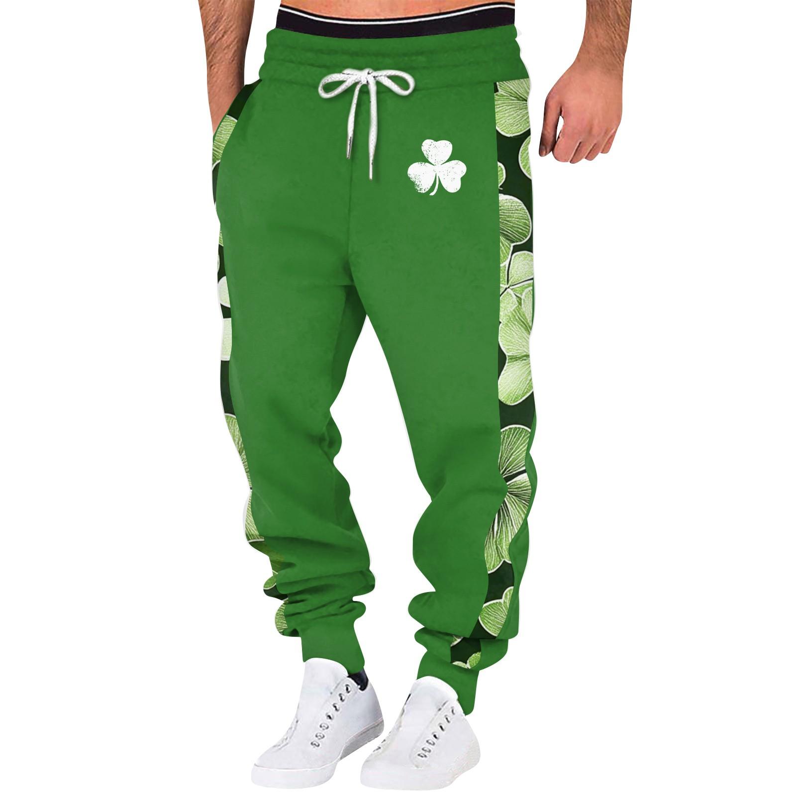 

Весенние спортивные брюки для фитнеса мужские свободные повседневные спортивные штаны из хлопка XXXL зелёный