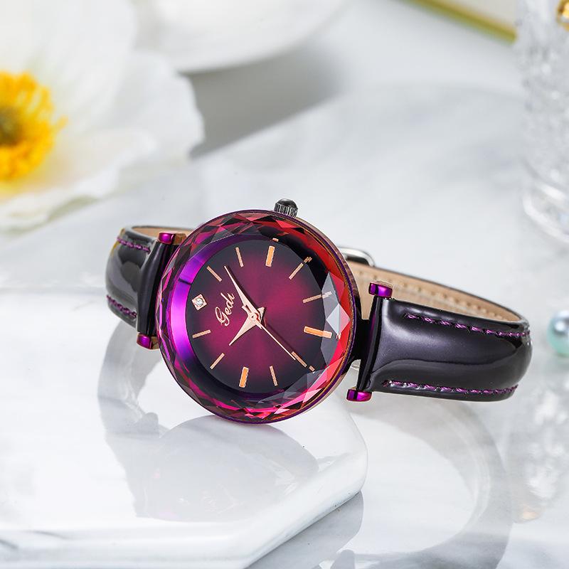 With Belt Ladies Watch Trend Casual Student Waterproof Quartz Watch
