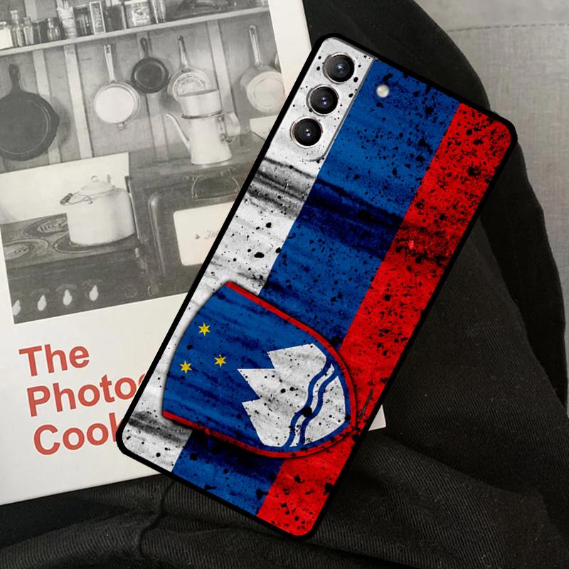 

Slovenia Slovenija Flag Phone Case For Samsung Galaxy S24 S22 S23 Ultra S20 S21 S24 FE S9 S10 Plus Note 10 20 Ultra Galaxy S20