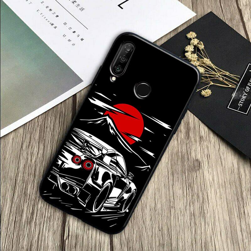 

Япония JDM Спортивные Автомобили Мужские Для Huawei Nova 11 12i 8i 7i 3i 9 10 SE Y60 Y61 Y70 Y72 Y73 Y90 Y91 P20 P30 Pro P40 Lite Чехол Huawei Nova Y61