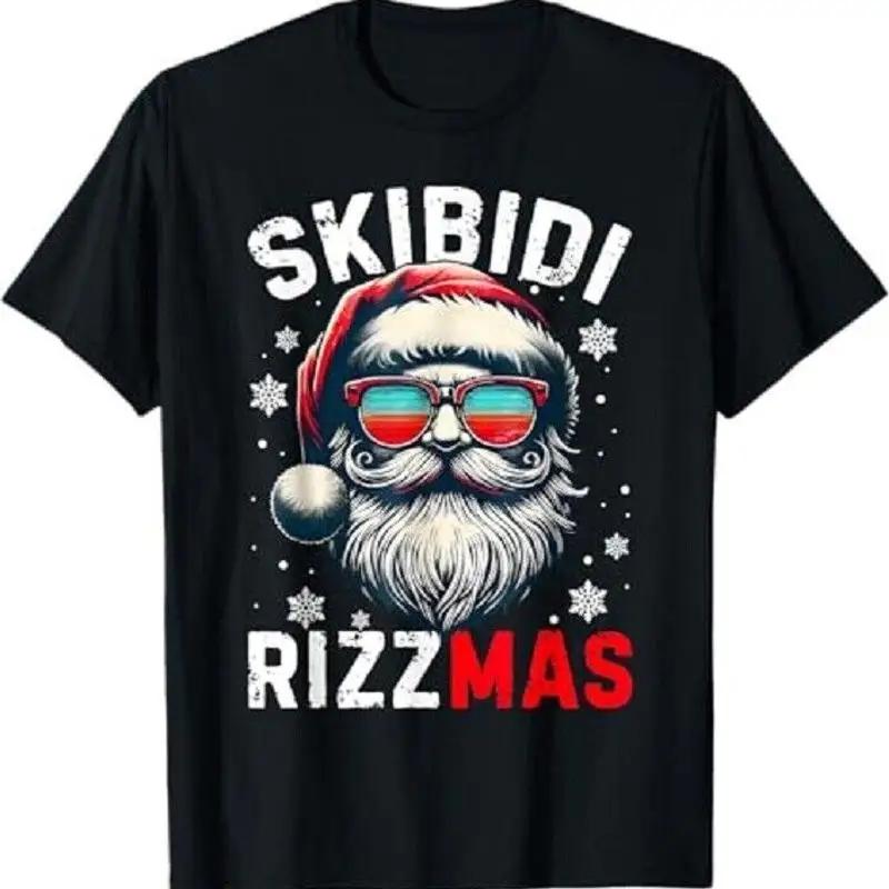 Skibidi Rizzmas Christmas Rizz Santa Clau S Charisma X Mas Kid T Shirt