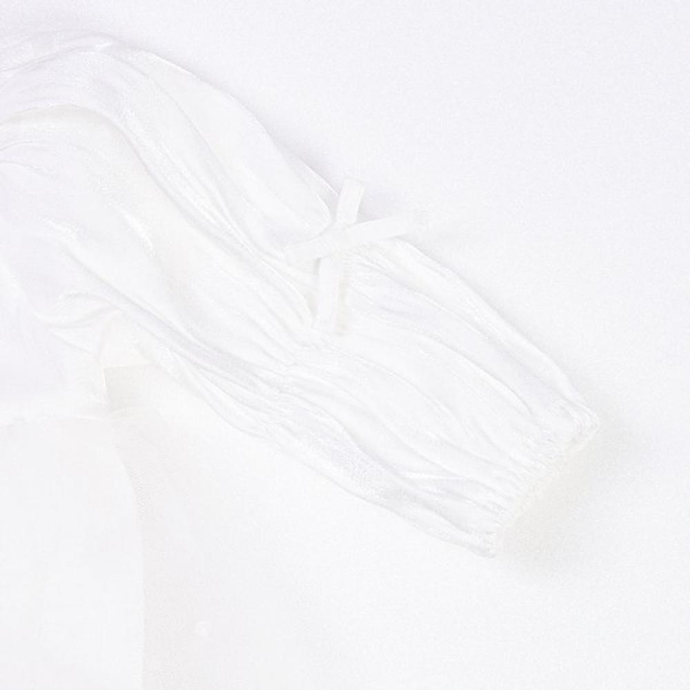 ORGANICMOM White Bella Body Suit Mkftqs07