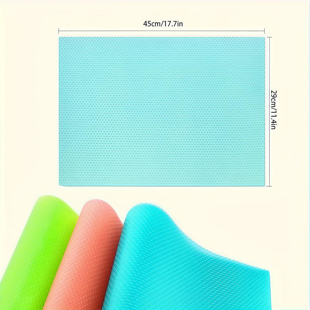 Trimmable cabinet mats, refrigerator table mats, cabinet mats, easy to clean placemats, non food direct contact mats.zwq