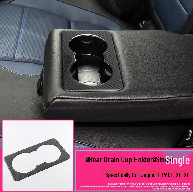 Jaguar 16-20 F-PACE X761 Carbon Fiber Interior Decoration Sticker Set