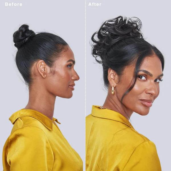 Elastici per Capelli Moda Europei e Americani - Elastici Morbidi e Spettinati per Donne, Accessori per Chignon e Parrucche, Stile Fiore a Bocciolo