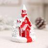 Christmas Decorations, Resin Miniature Houses for Christmas, Home Desk Decorations