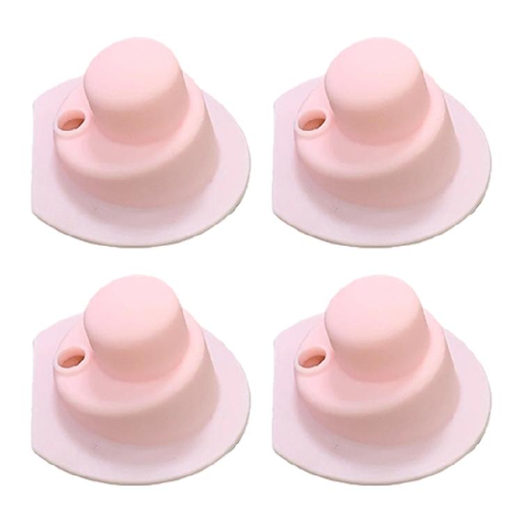 Set med 4 Silikonlockskydd Toppar Packningar För Vattenflaskor Läckagesäker Försegling Ersättning för Isolerade Muggar