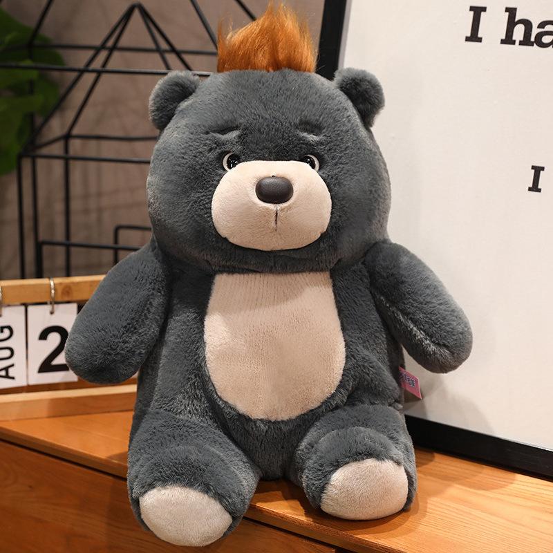 Cute Bear Teddy Bear Doll Plush Toy Hug Bear Doll Children's Doll Birthday Gift