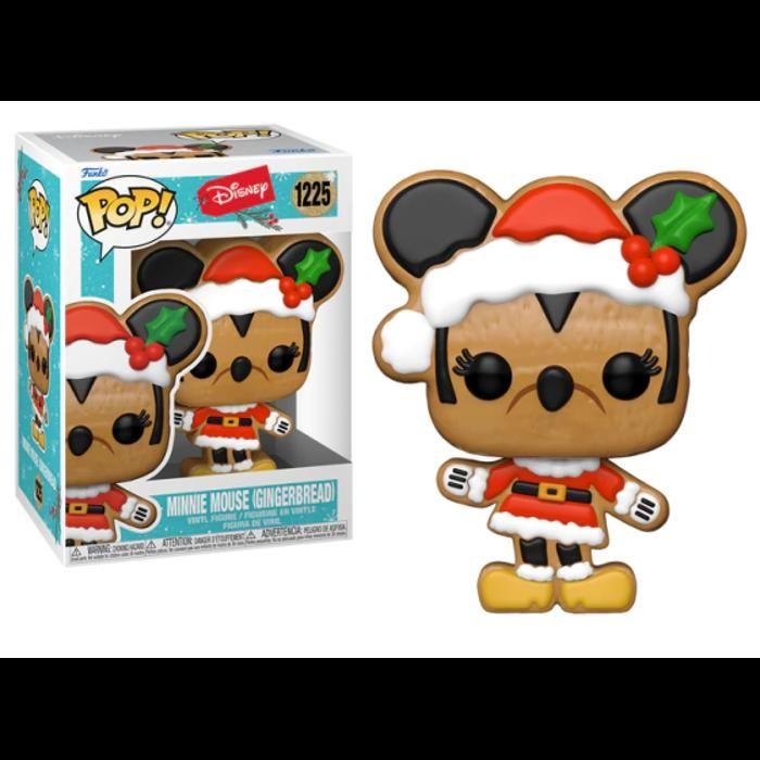 Figurine POP! - Funko - Disney Holiday 2022 - Minnie - 9 cm - Collection festive