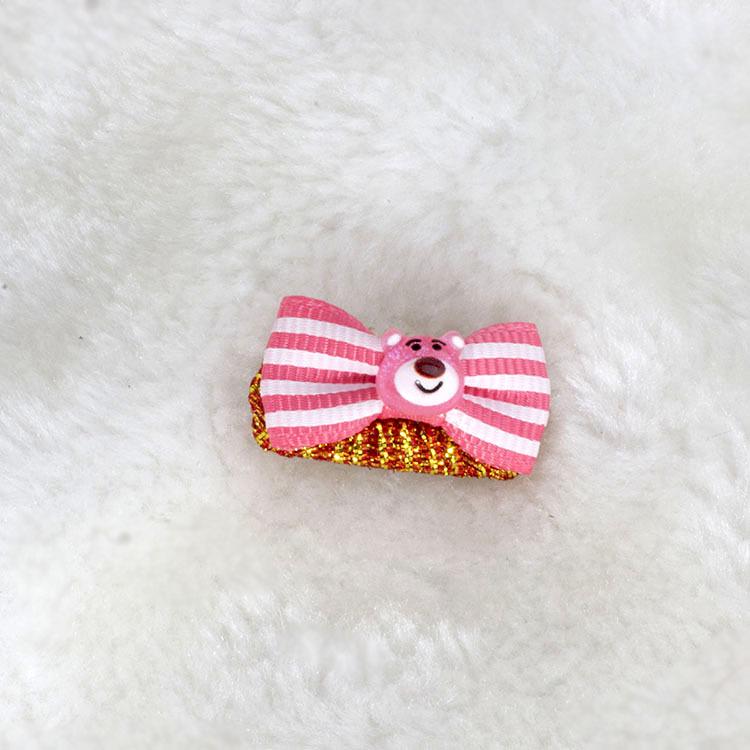 Bowknot Dog Hair Clip for Yorkshire Terrier, Teddy, Schnauzer, Maltese