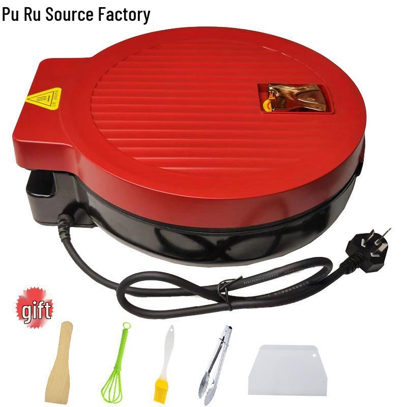 Electric Double-Sided Pancake Maker: Non-Stick, Auto Power-Off, Deepened Design for Frying & Grilling