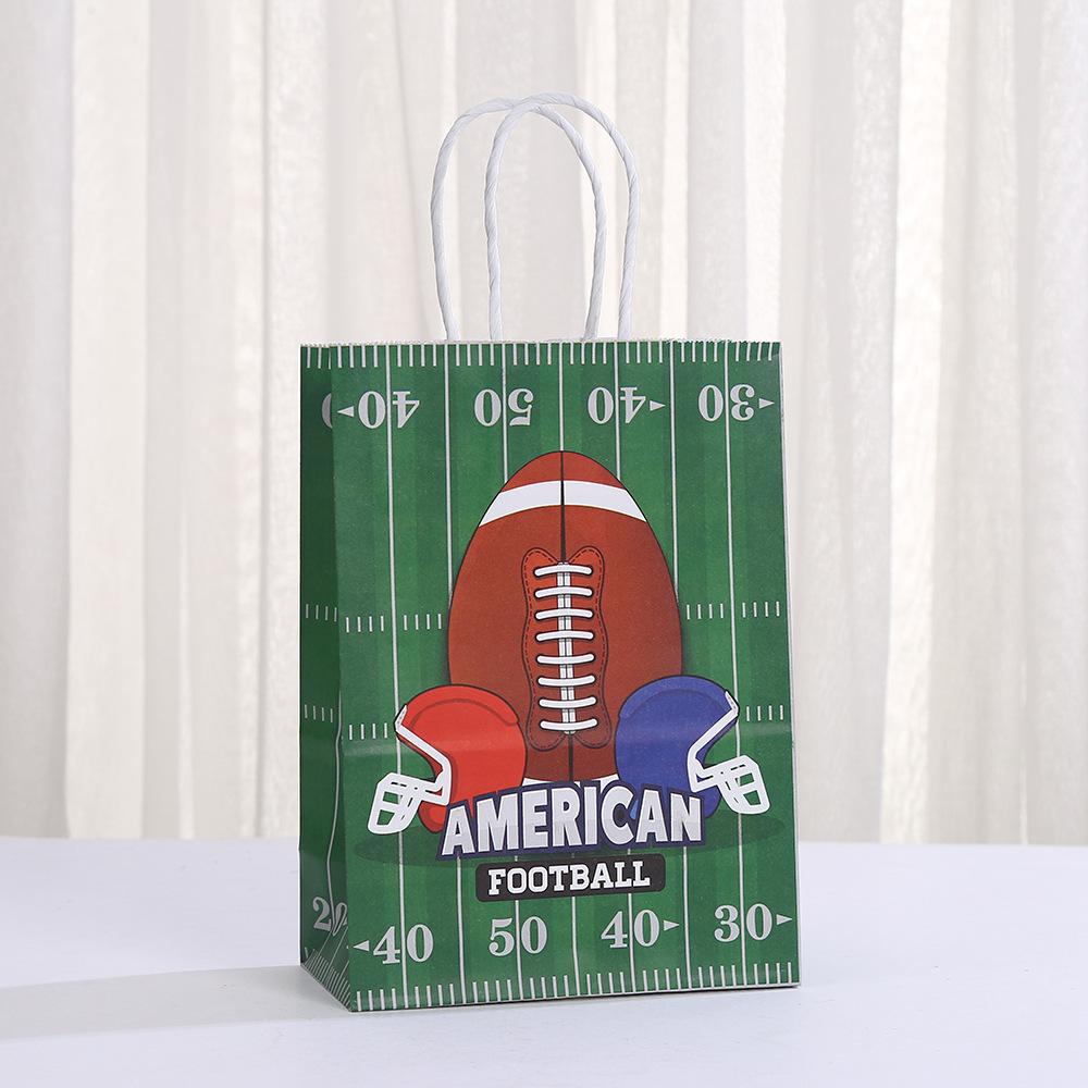StoBag, American Football Gift Bags, for Birthday Parties, Super Bowl Celebrations,  12/30pcs