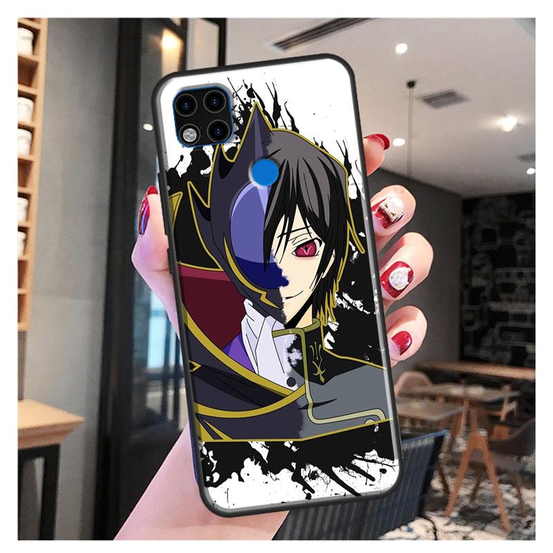 Lelouch Code Geass Hülle für Xiaomi Redmi Note 10 Pro Note 9 Pro Note 11 Pro 8T 9S 10S 10 9A 9T 9C Hülle