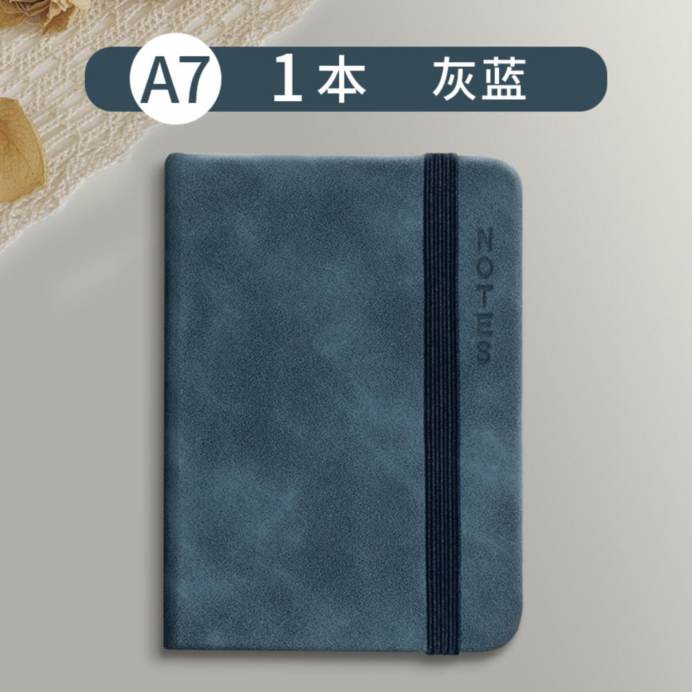 A7 Mini Notebook Portable Pocket Notepad Memo Diary Planner Agenda Organizer 365 Days Notebook Journals Office School Stationery