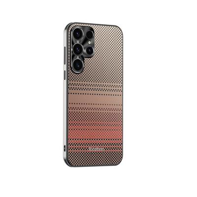 Suitable for Samsung S25ultra Phone Case, S23u Fiber Woven, Samsung 24U Full-bag Airbag, Shockproof for 22 Men