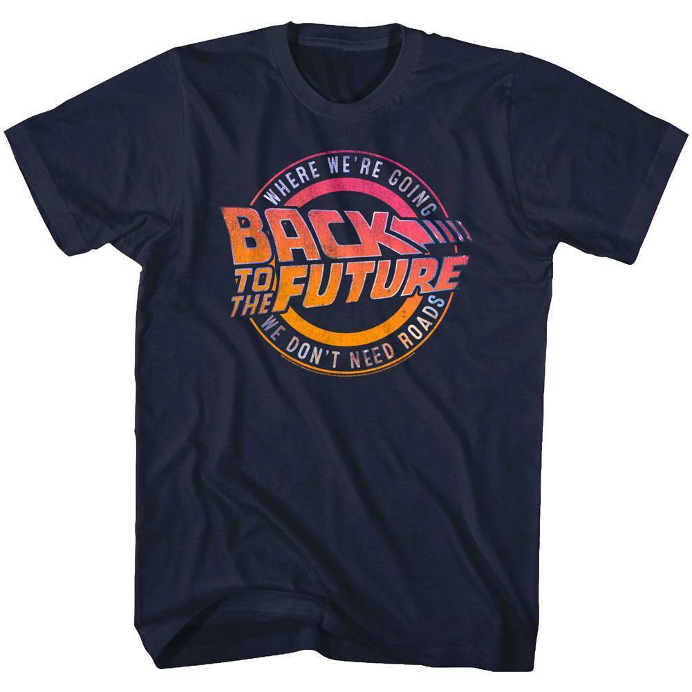 Back to the Future Where We re Going Men T Shirt XL