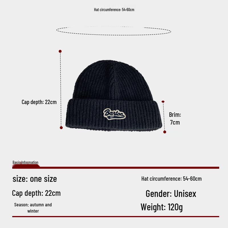 Men's & Women's Winter Wool Beanie with Ear Protection