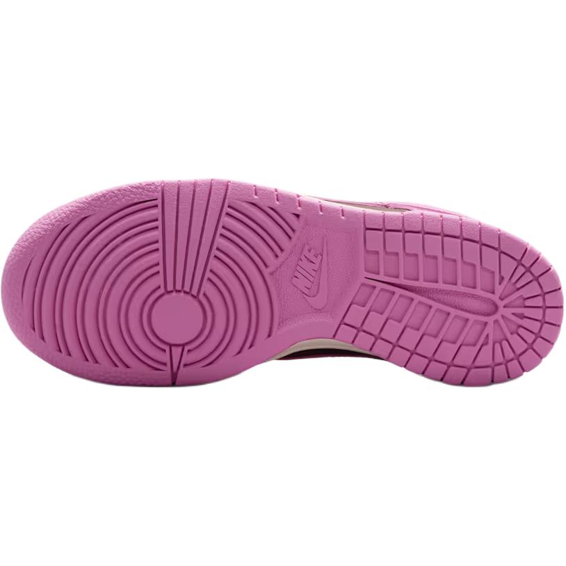 Nike Dunk Low top Kids' Skateboarding Shoes Pink Brown Unisex FB9109-500