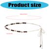 Ethnic Handmade Braided Belt Adjustable Waistband For Music Festivals And Outdoor Activities