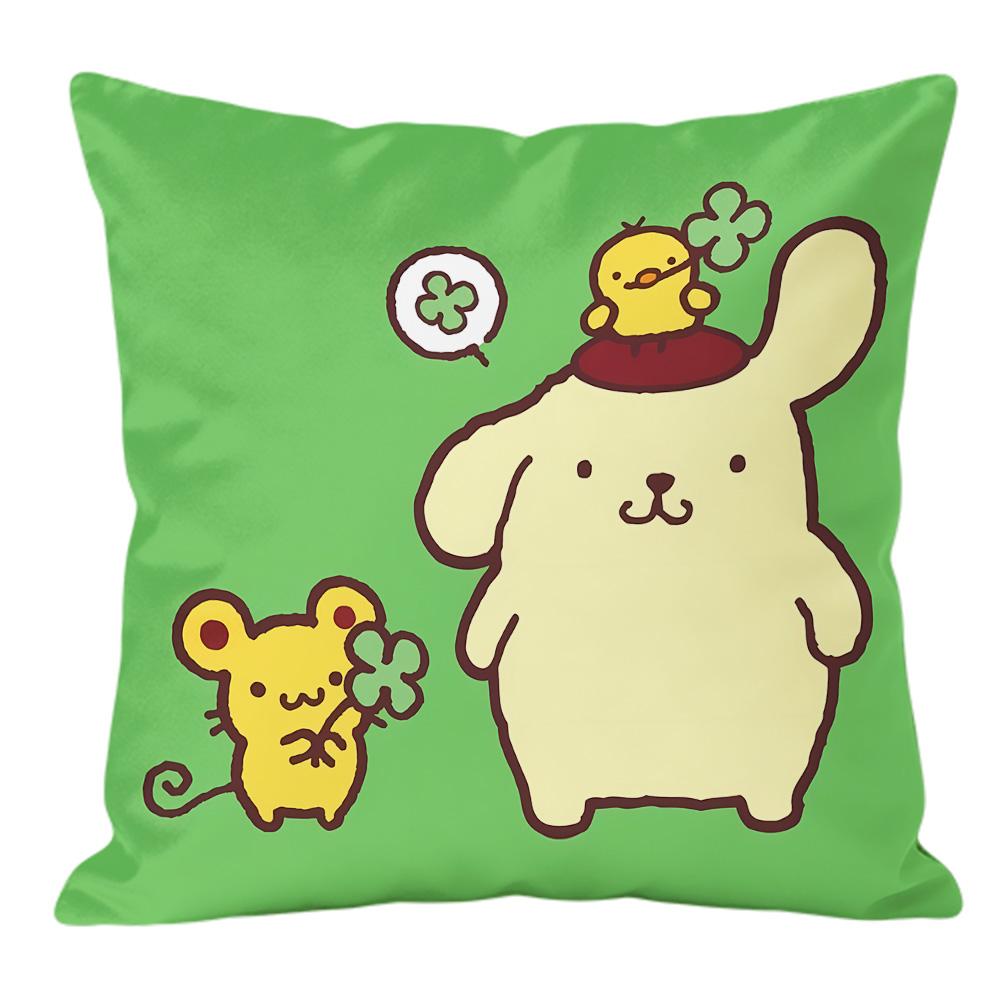 Pom Pom Purin Pillowcase 45x45 Cushion Cover 30x30 Pillow Covers Decorative Sofa Cushions Pillows for Sofa Bedroom Accessories