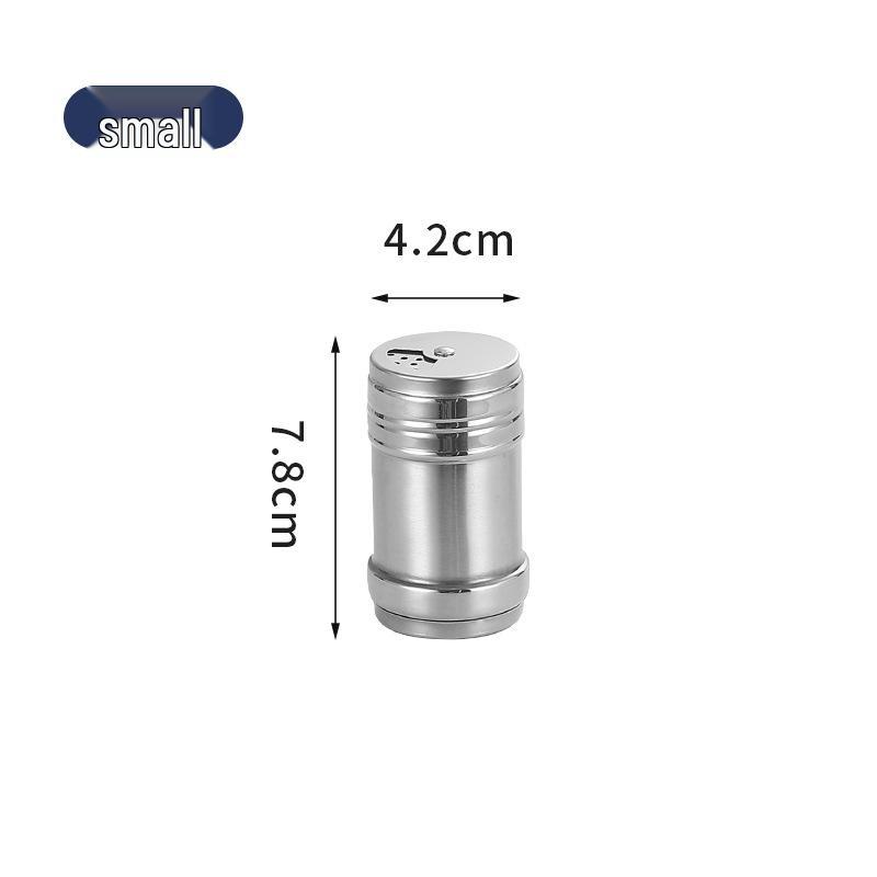 

Вращающаяся банка-диспенсер для специй из нержавеющей стали для кухни и барбекю