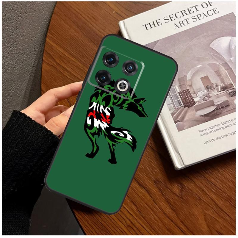 Chechnya Flag Chechen Wolf Case For OnePlus 8T 10T 13T 10R 12R 13R 15 13 12 11 10 9 Nord 5 CE 2 3 4 Lite N20 N30 Cover