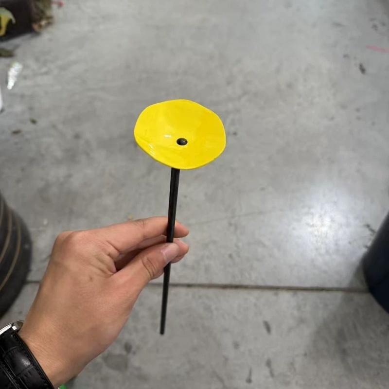 Bee Watering Cup Station Insect Butterfly Drinking Cup with Marbles Garden Decor