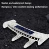 Tail Light For Vehicles All-Weather Safe Driving Solar Powered Tail Light For Car For Sedan Truck RV Night Riding Commuting