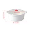 Microwave Heating Steamer with Lid Handle Household Large Capacity Steamer Kitchen Steamer Box Steamer Rack Can Exhaust Steam