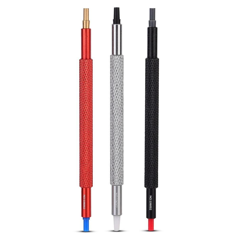 3pcs Hand Watch Fitting Set Pressers Pushers Repairs Press Setting Uk Tool