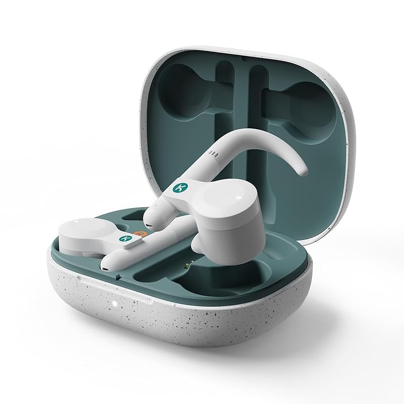 

Kaibo Buds bone conduction earphones wireless IP55 waterproof Bluetooth 5.0 Type-C fast charging with microphone Hi-Fi charging case