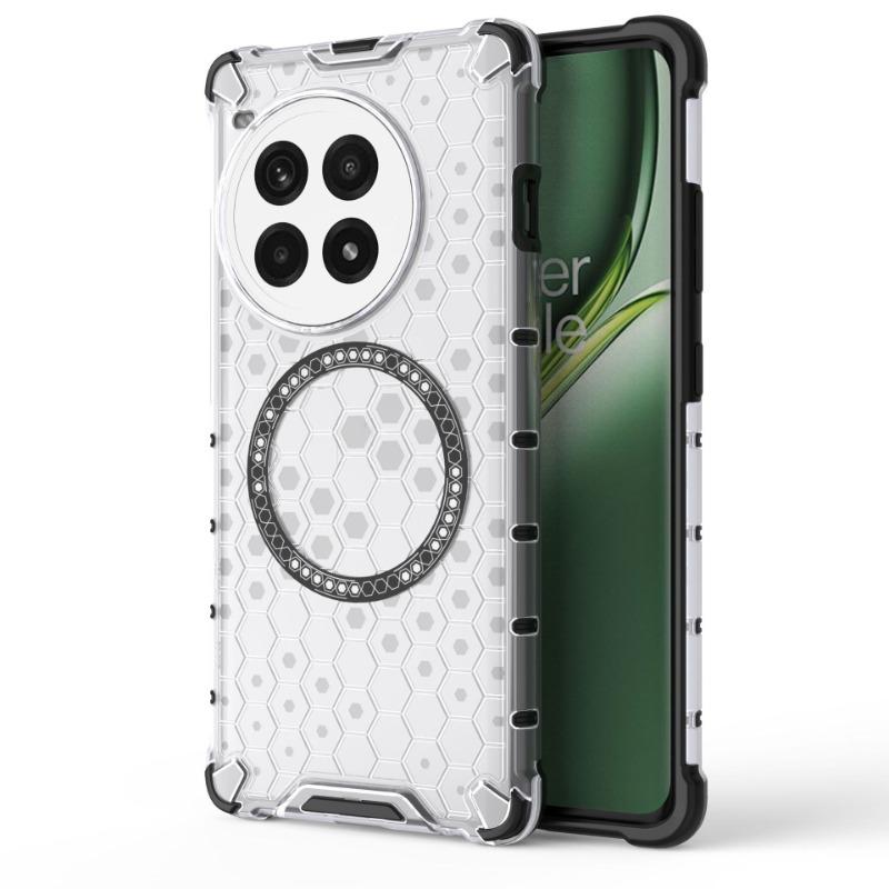 Etui dla Oneplus ACE 3 Pro 5G dla Magsafe Magnetyczne Pełna Ochrona Pokrowiec dla One Plus ACE3 Pro 1+ACE3pro Wstrząsoodporne Przezroczyste Pancerne Etui TPU +PC