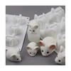 1 Pcs Cute Shape Mouse Mold Mousse Cake Dessert Baking Chocolate Silicone Mould Kitchen Fondant Cake Decor Tool Kitchen Supplies