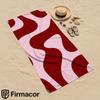 Burgundy Pink Swirl Cartoon Anime Beach Towel Microfiber Quick Dry Super Absorbent Soft Bath Towel for Kids Adults Travel