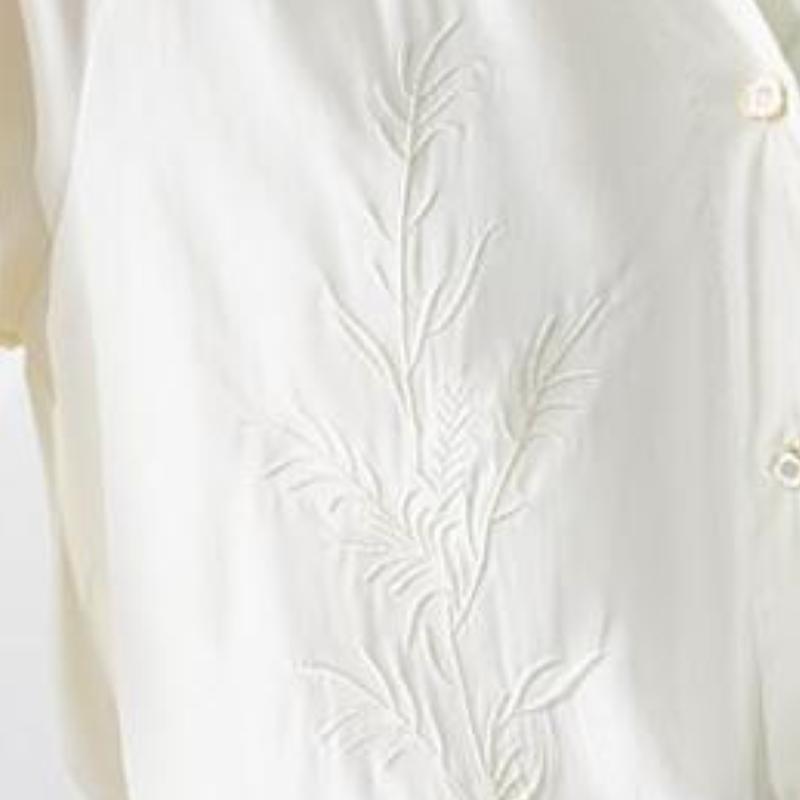 Solid Elegant French Embroidery Retro Sexy Shirt Women Basic Sweet Three Quarter Sleeve Tops Female Korean Fashion Design Niche Casual Slim Clothing