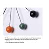 Modern Wall Clock Silent Non Ticking 13 Inch Pop Color Decorative Ball Clocks for Living Room Kitchen Office Wall Clocks