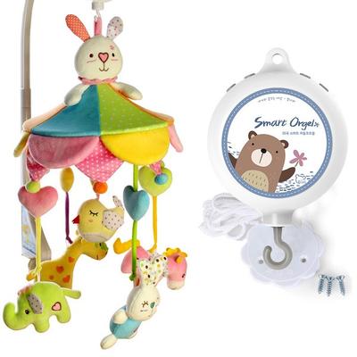 Dreamland Lovely Mobile + Noiseless Smart Automatic Music Box Set Korejské dětské hračky