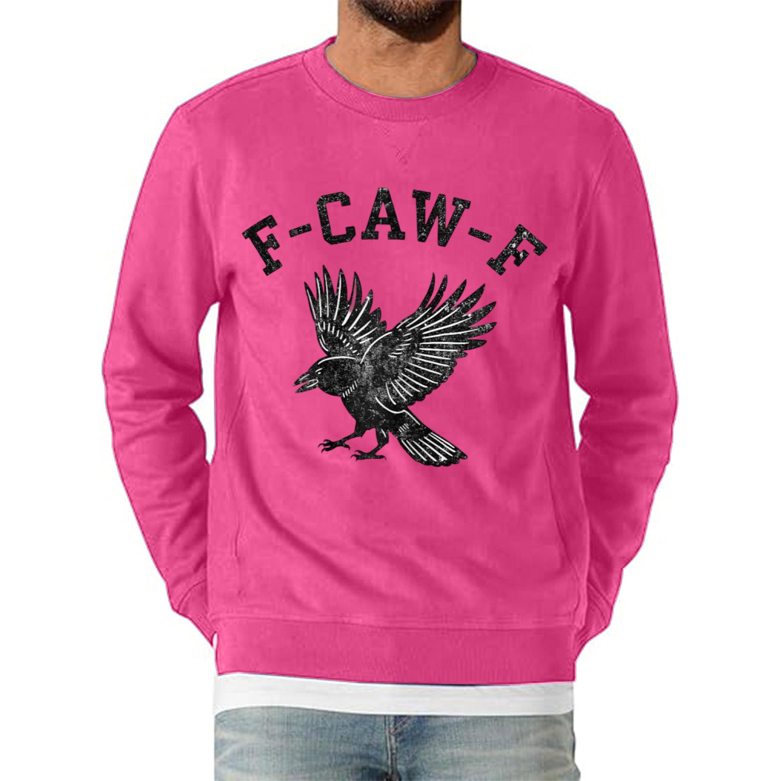 

Мужская мода повседневный принт с коротким рукавом круглый вырез пуловер топы XXL розовый